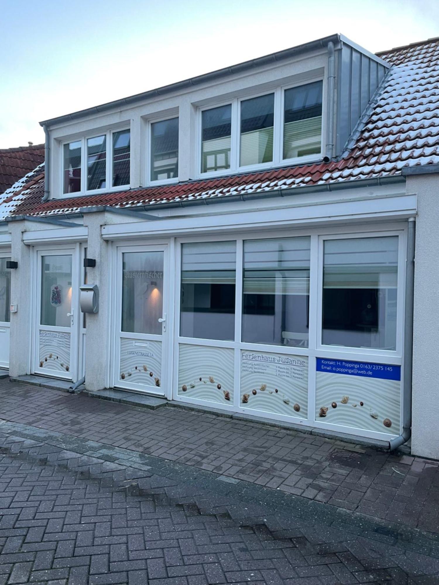 Haus Julianne, Wohnung Backbord, Familie Poppinga Norderney Extérieur photo